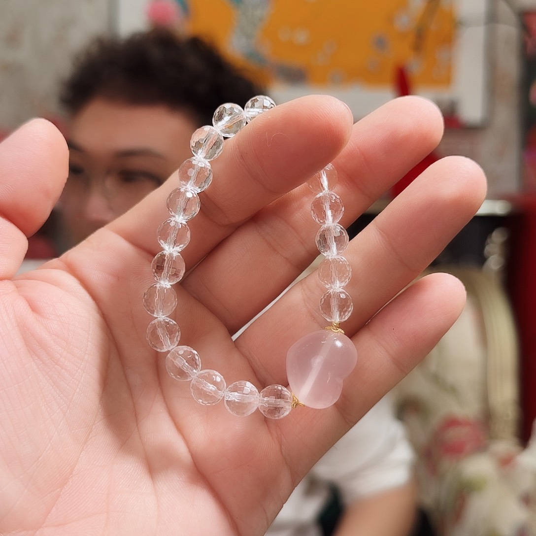 水晶手串未镶嵌手串