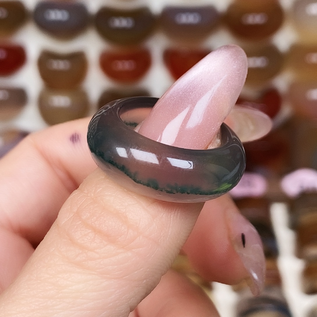 小****玛瑙/玉髓未镶嵌戒指