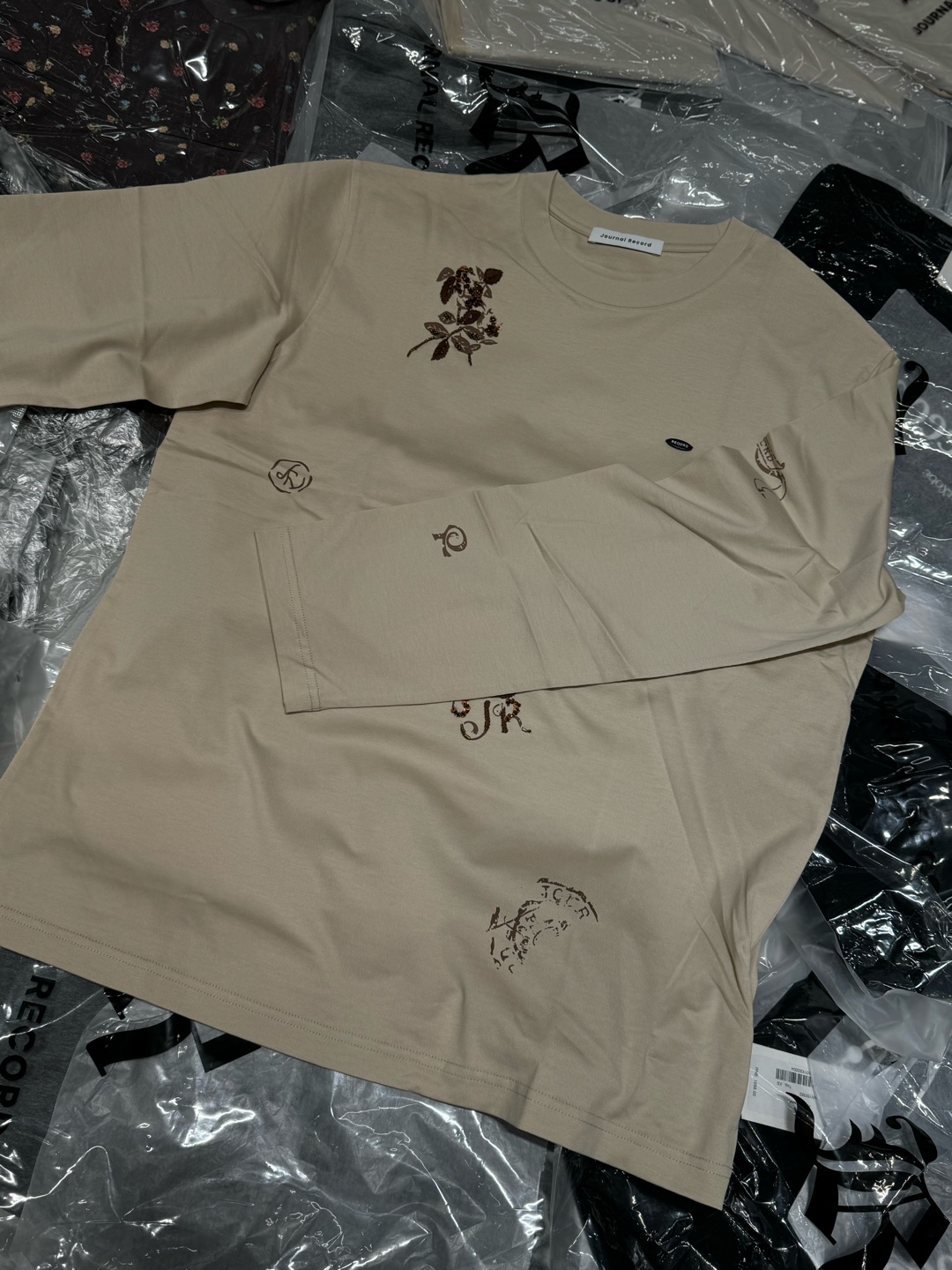 JOURNAL RECORD 长袖T恤 JWGBAT198563