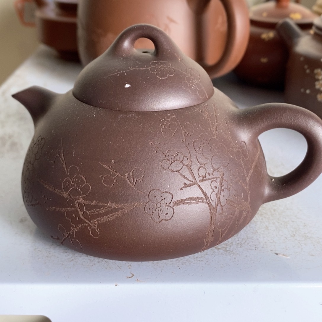 紫砂茶壶原矿手工134