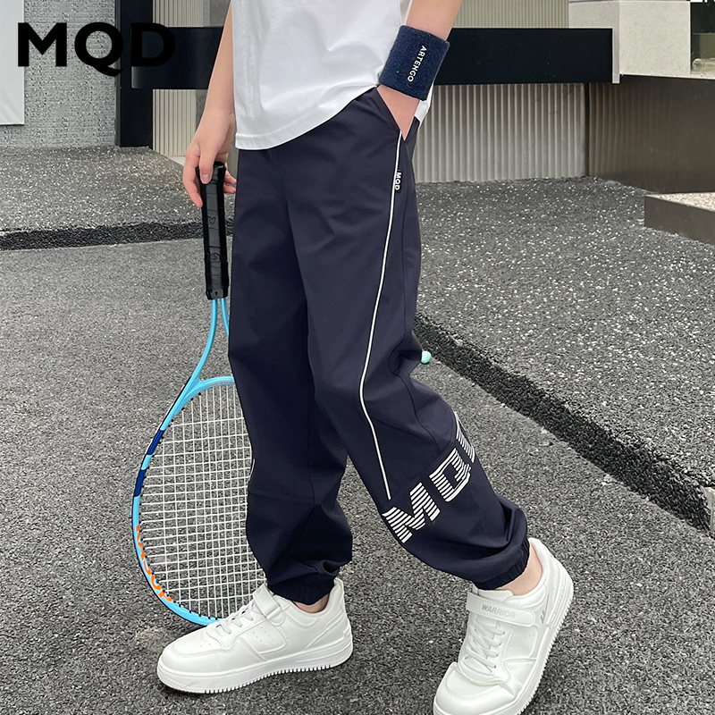 MQD儿童夏季薄款速干长裤透气宽松男童休闲百搭中大童TT25211511