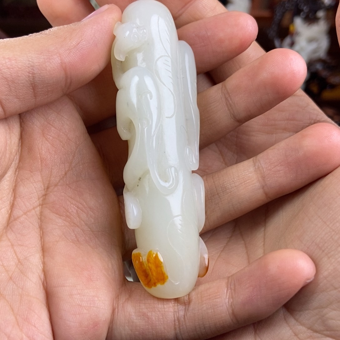 和田玉把件未镶嵌用*