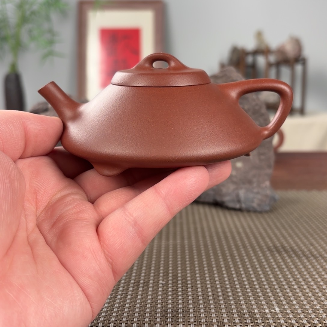 紫砂茶壶黄龙山原矿紫砂壶170