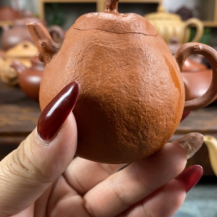 紫砂茶壶原矿紫哦