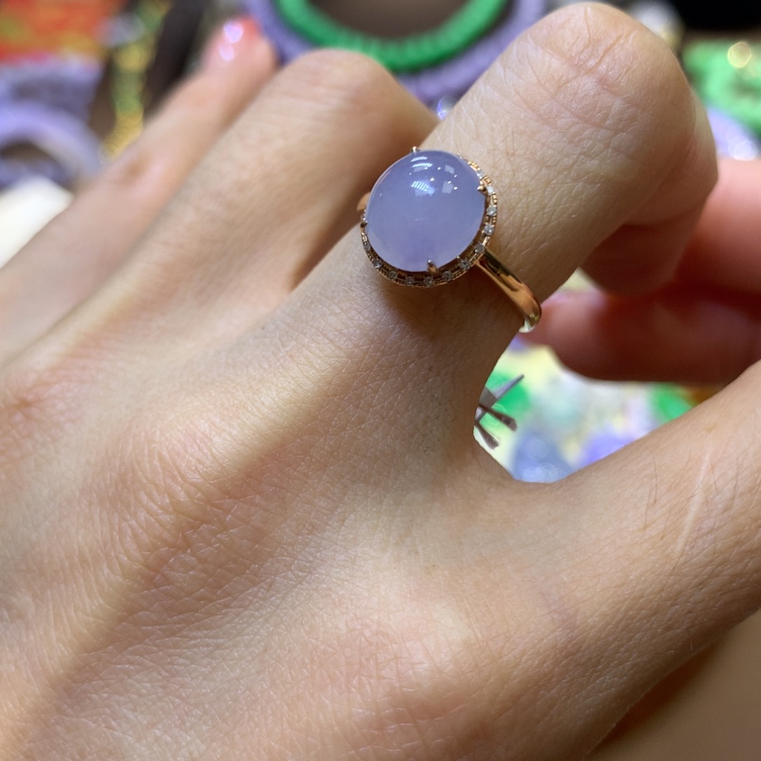 【闪购商品】翡翠18K金镶嵌颈饰翡翠