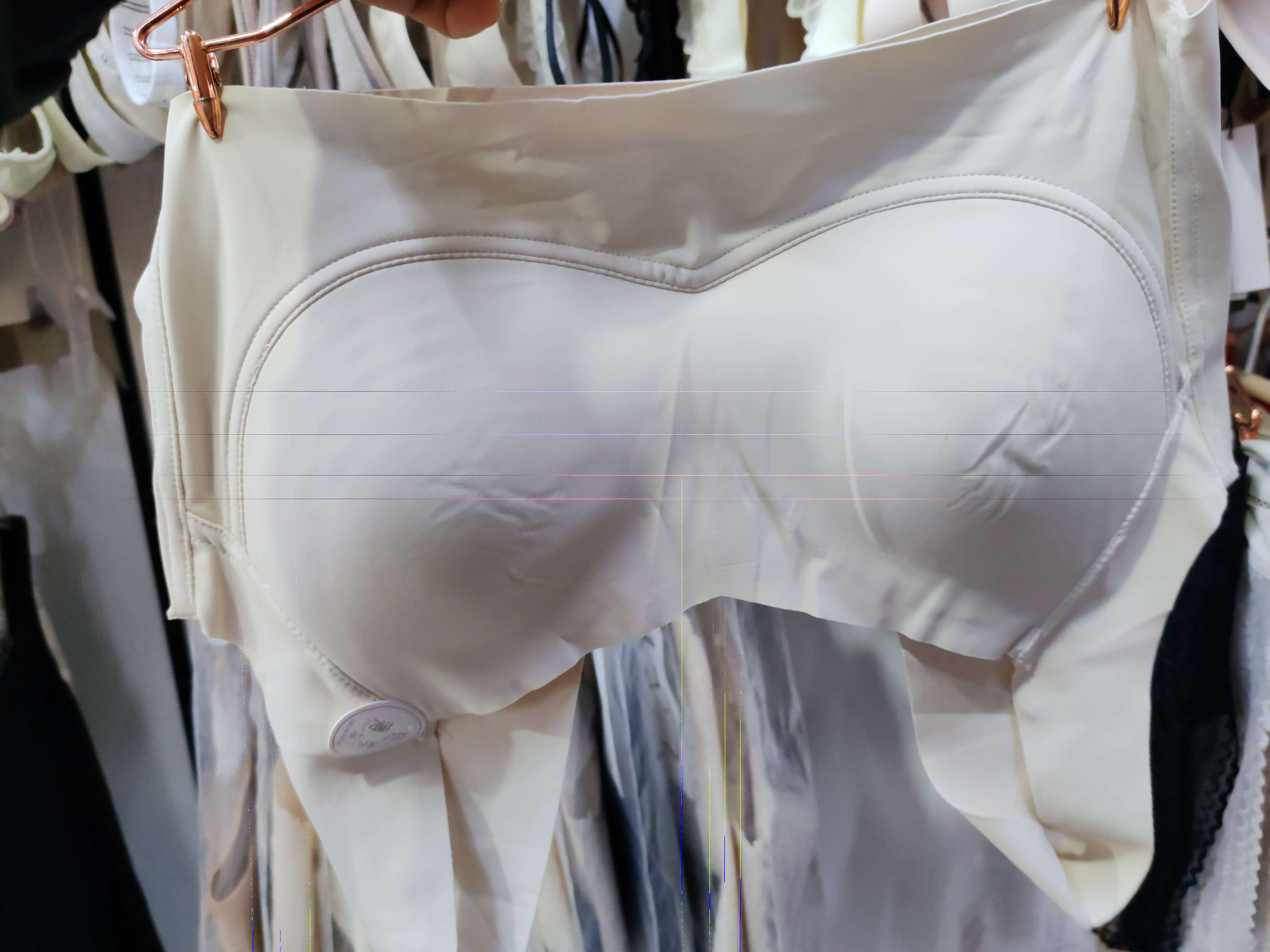 聚拢运动无肩带内衣文胸女士夏季打底抹胸美背连体性感背心式