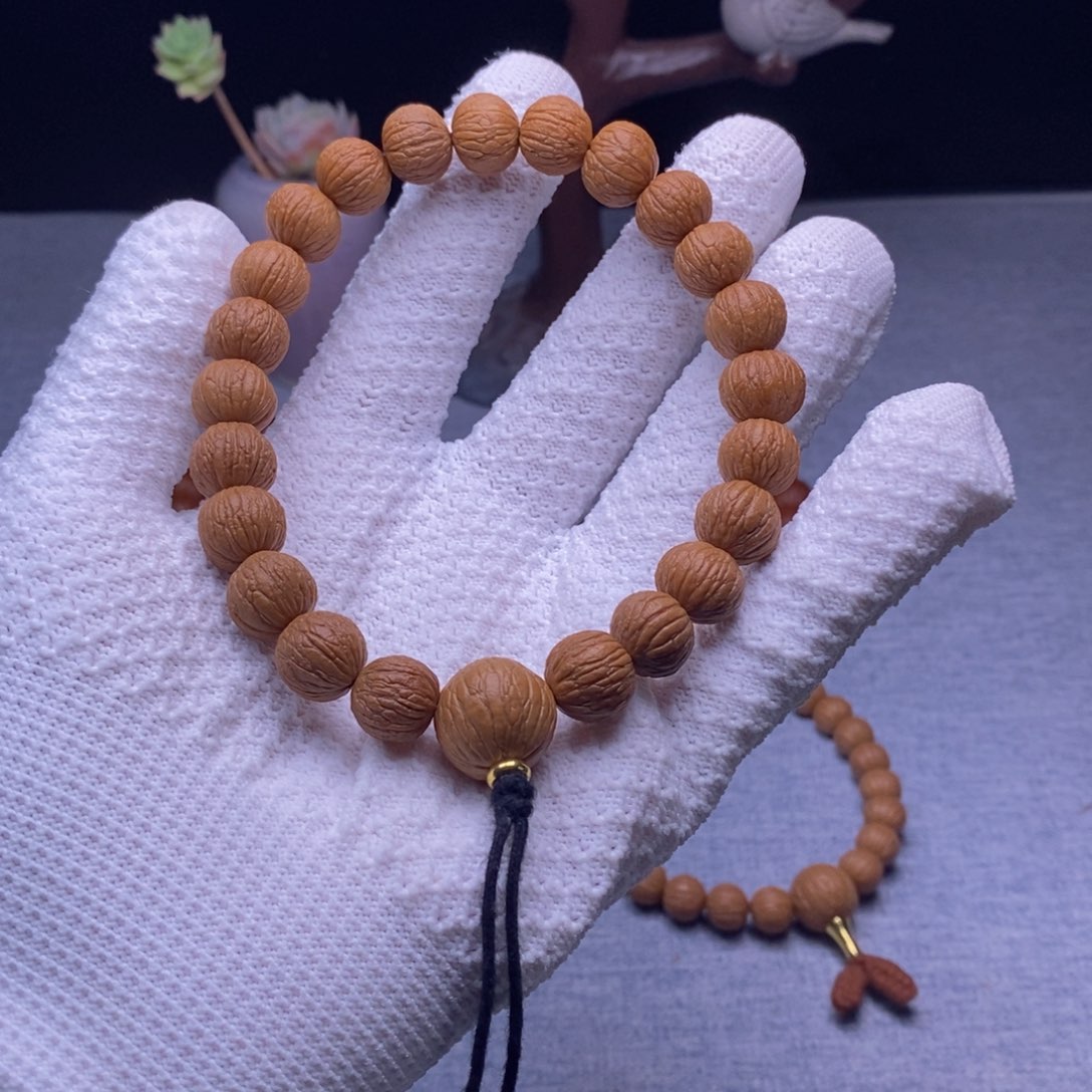 猴头核桃把件凤羽068