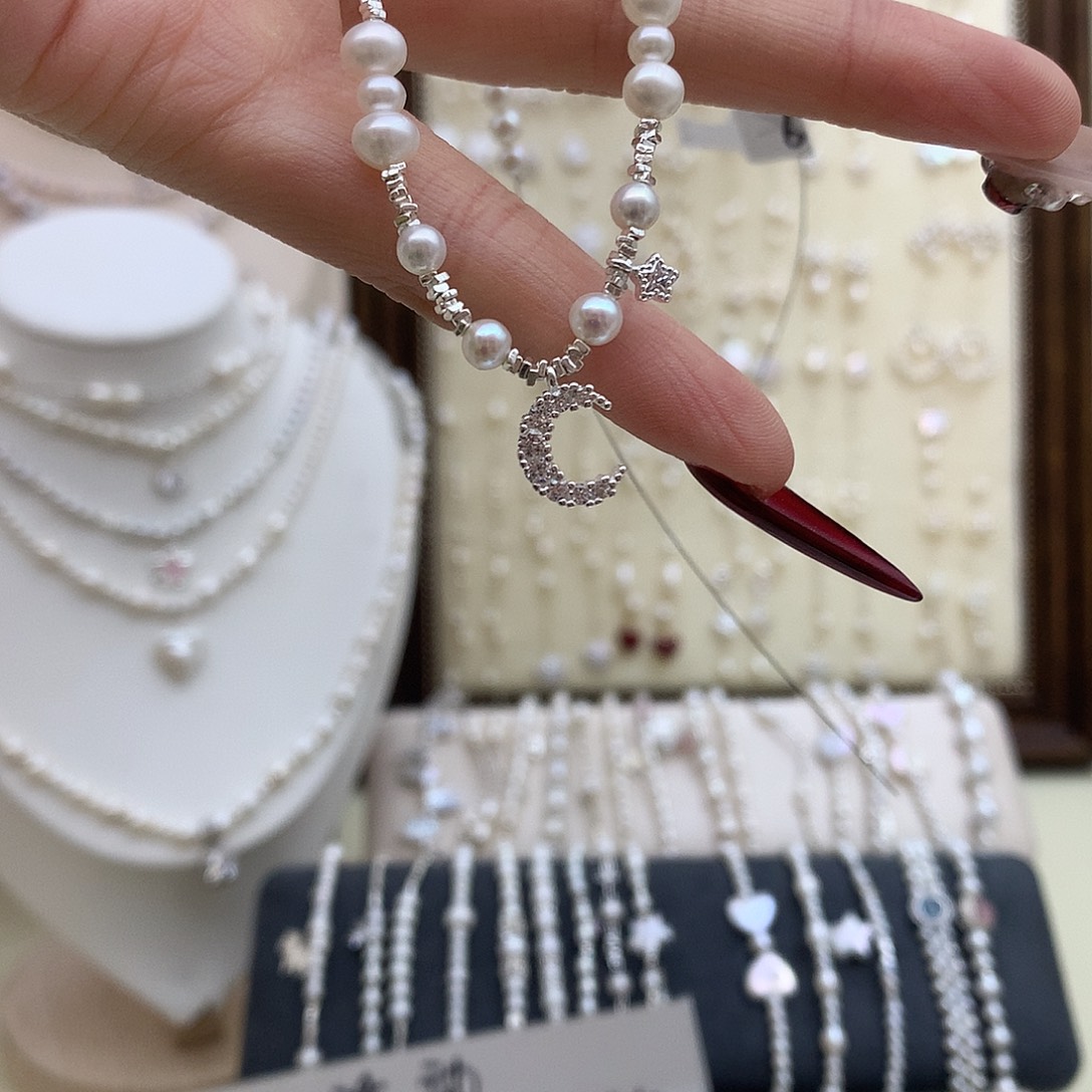 耳饰未镶嵌淡水珍珠