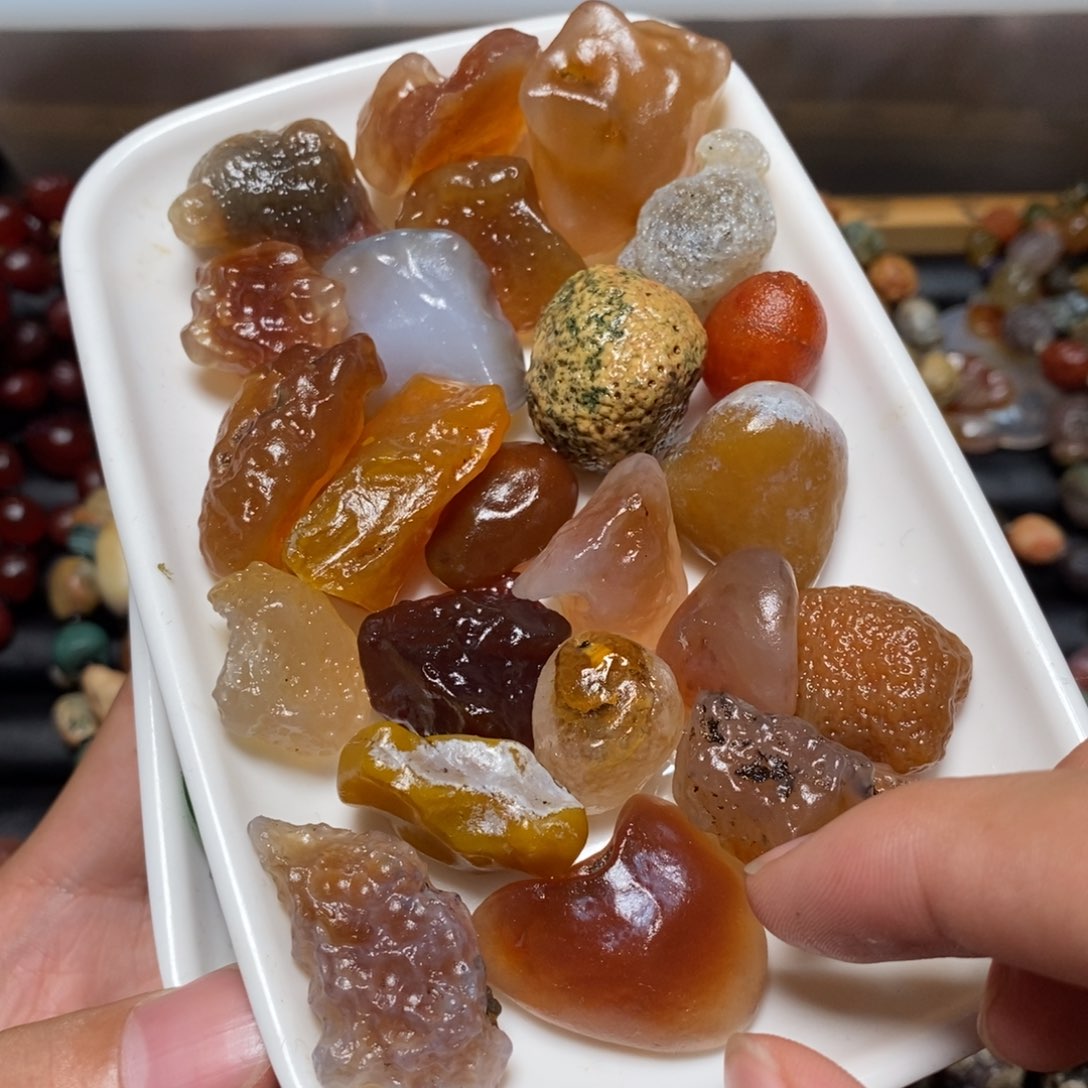 玛瑙/玉髓手链合金