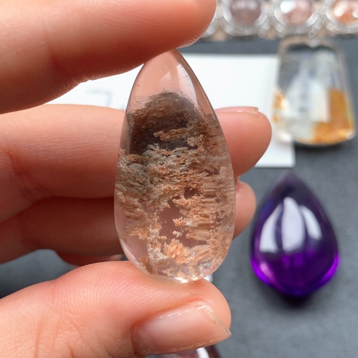 水晶颈饰未镶嵌画*水晶