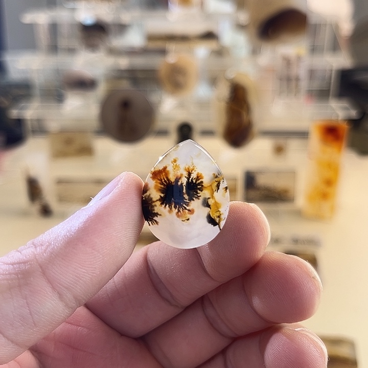 玛瑙/玉髓未镶嵌吊坠(不含链)