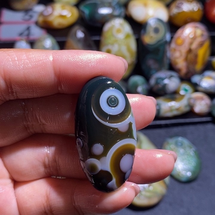 玛瑙/玉髓未镶嵌吊坠(不含链)113