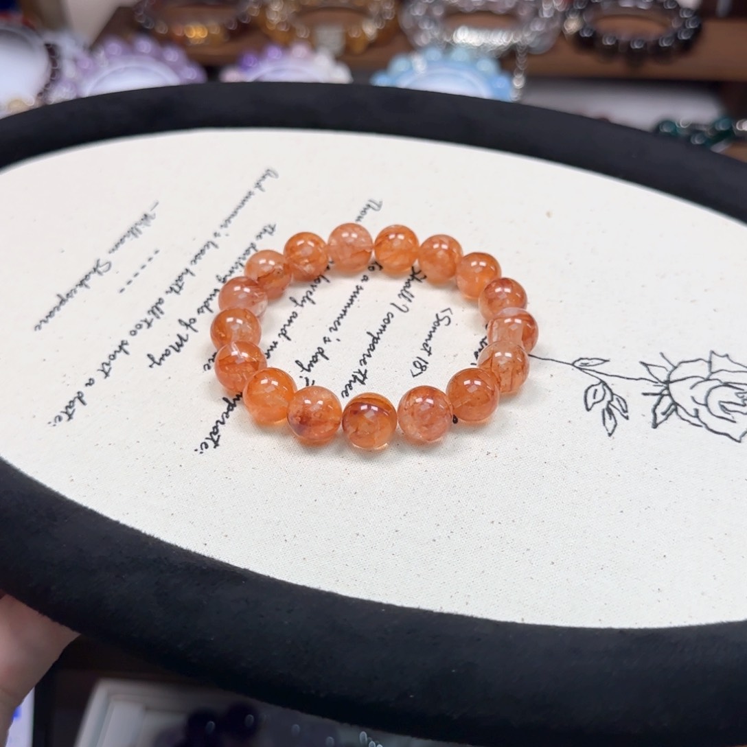 水晶手链未镶嵌设计款拍2发1