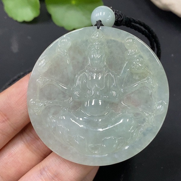 B9-天然A货翡翠-千手观音