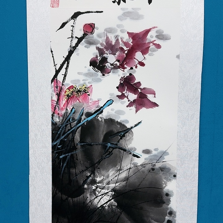 国画书法作品多次参加