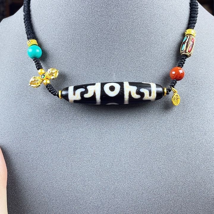 玛瑙/玉髓颈饰合金