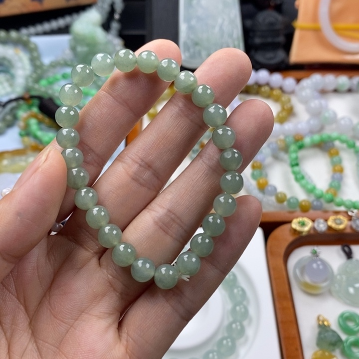 【闪购商品】翡翠裸石                珠串