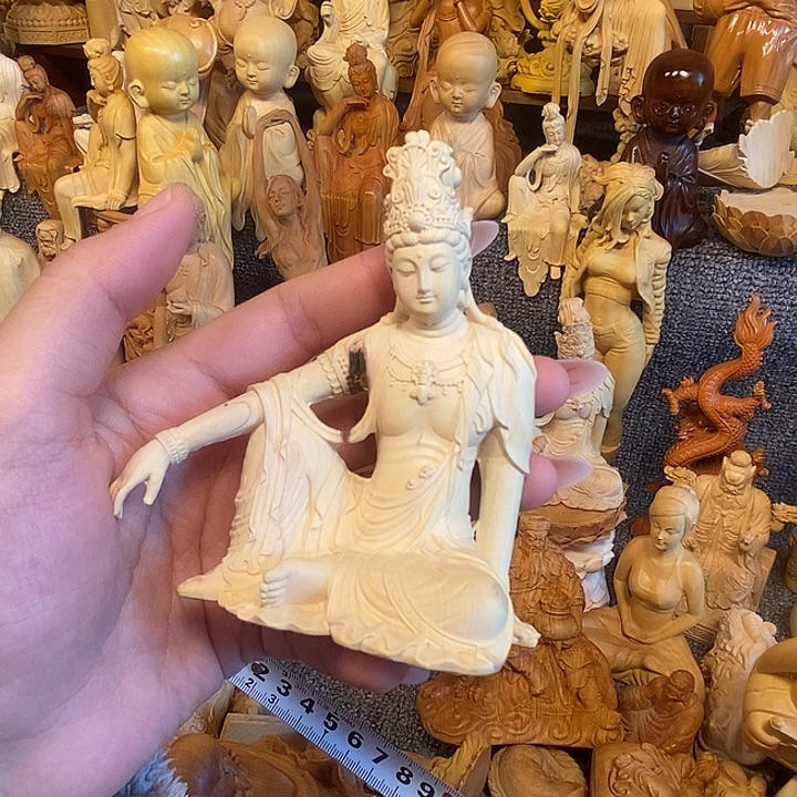 黄杨木黄杨木瑕疵观音