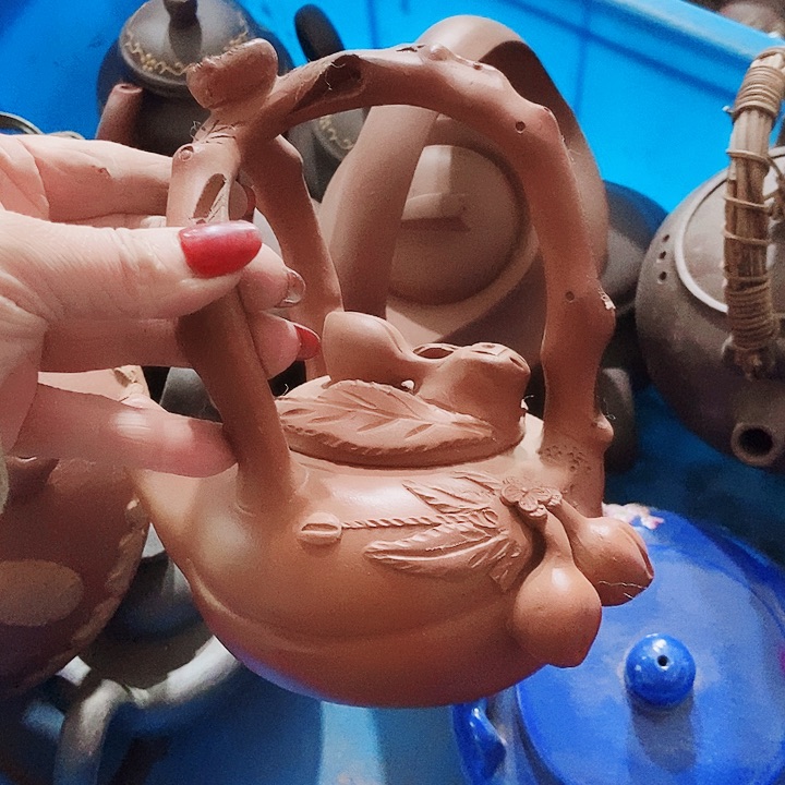 紫砂茶杯宜兴紫砂手工制作