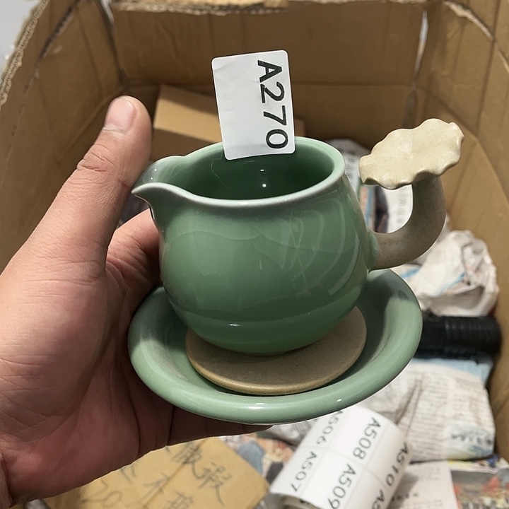 茶具默认微瑕瓷器、茶具、壶、摆件，介意勿拍 