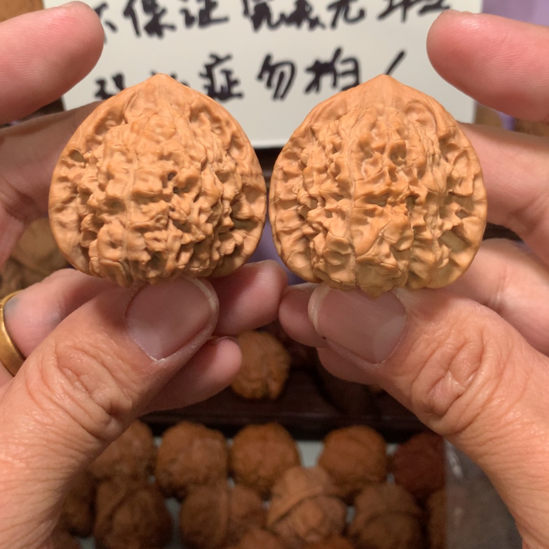 文玩核桃把件官帽