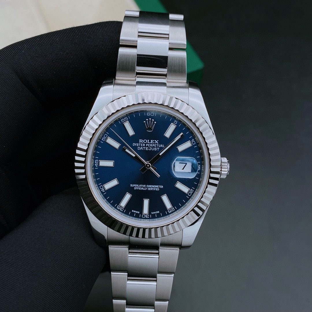 99新 Rolex/劳力士 日志116334/蓝盘/表径41