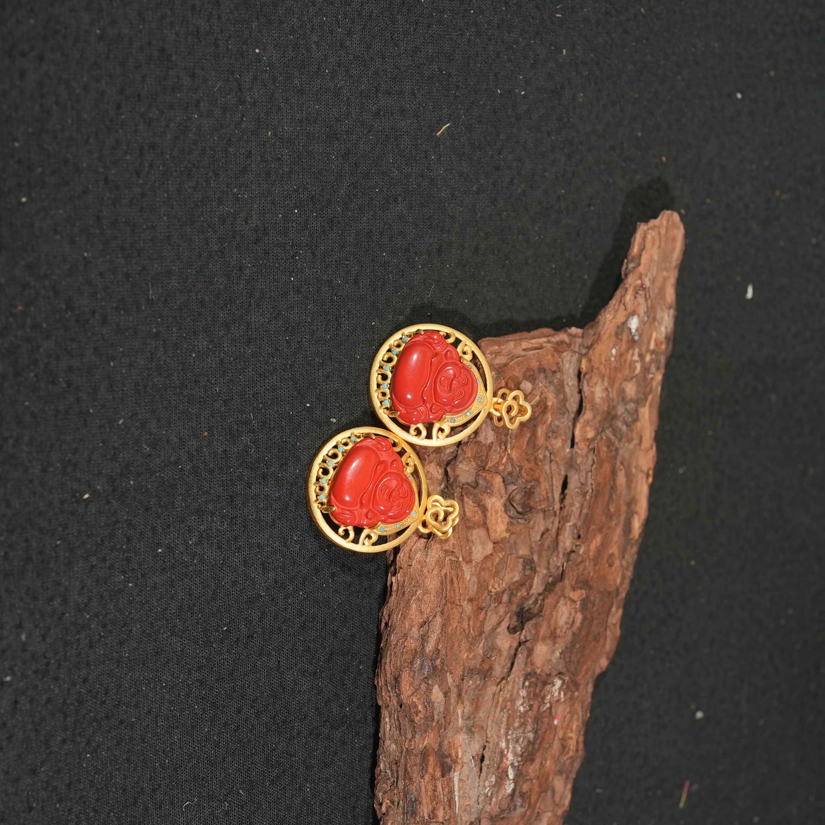 含辰砂工艺品11.29香港王老板-辰砂吊坠多样性发一9q96