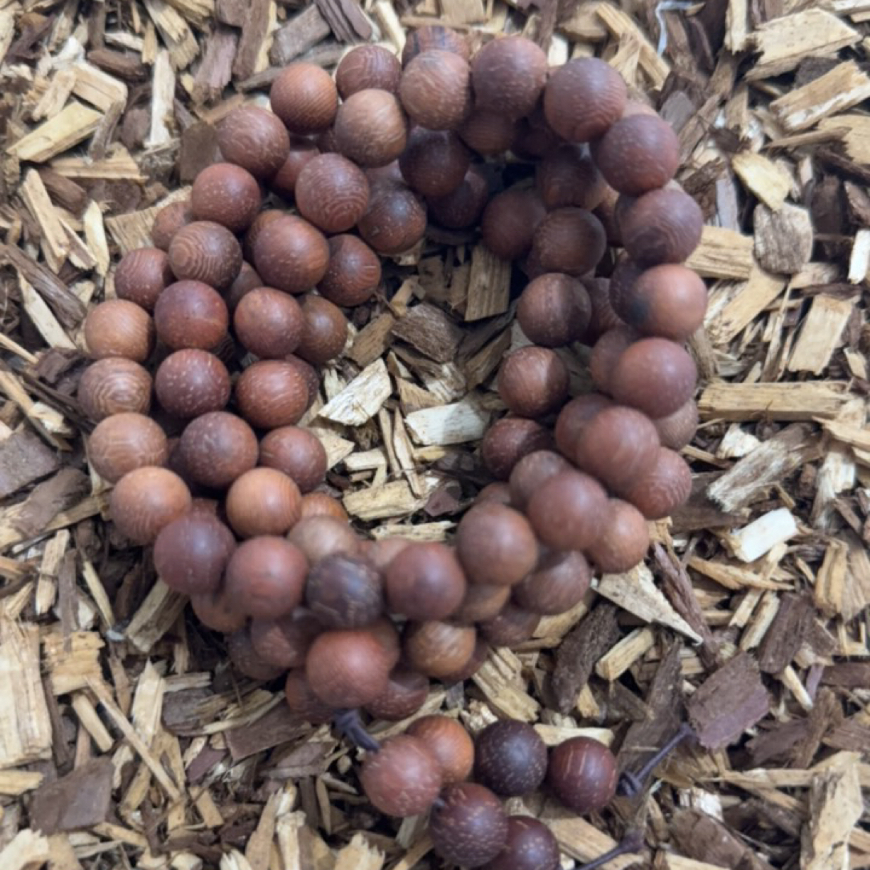 11 思思文玩精选沉香木作手串10mm