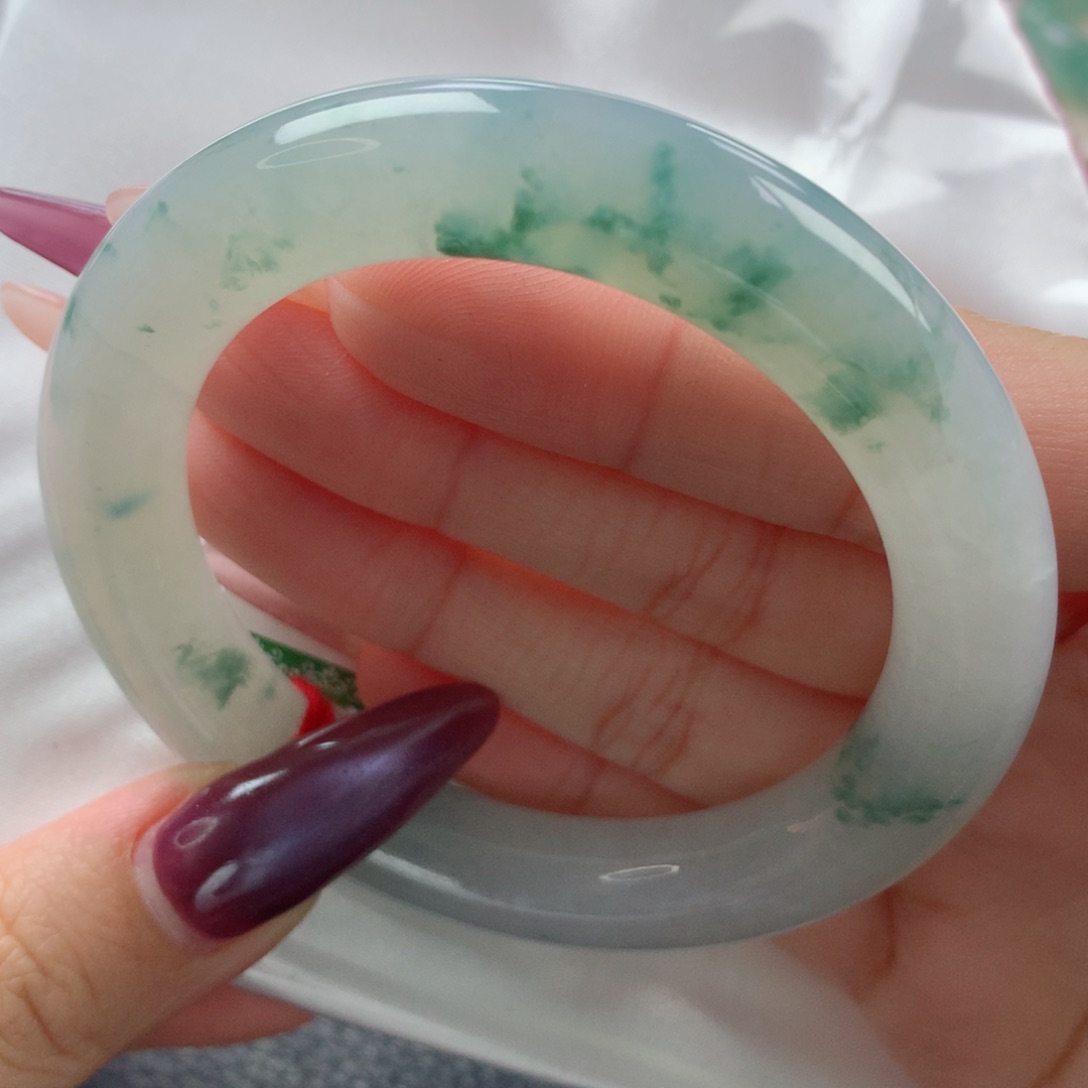 未镶嵌手镯翡翠缅甸天然翡翠A货53