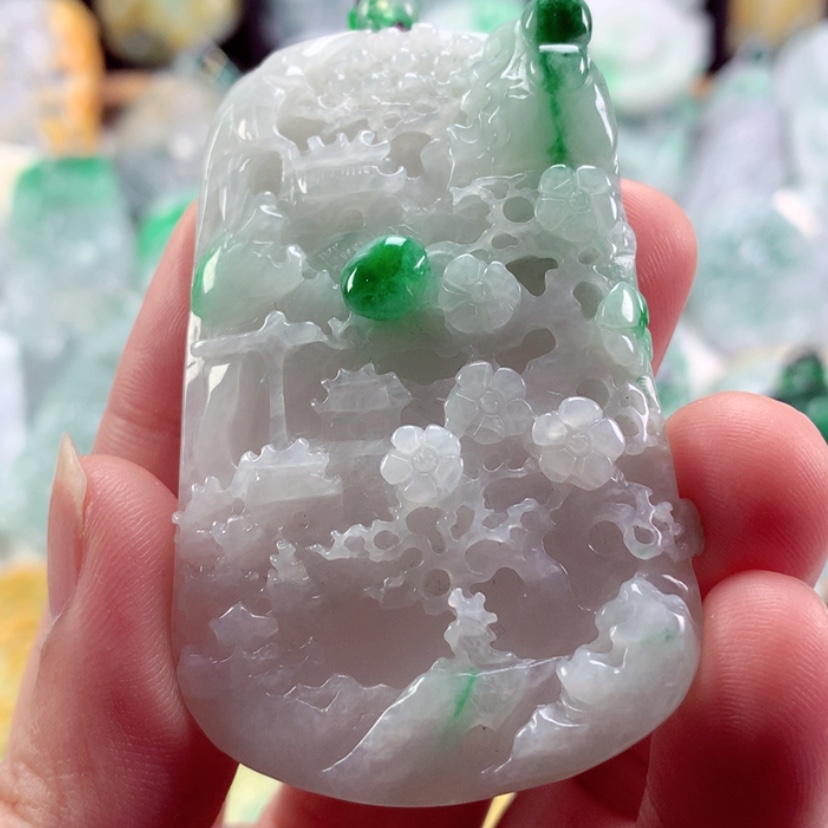 【闪购商品】翡翠吊坠(不含链)未镶嵌