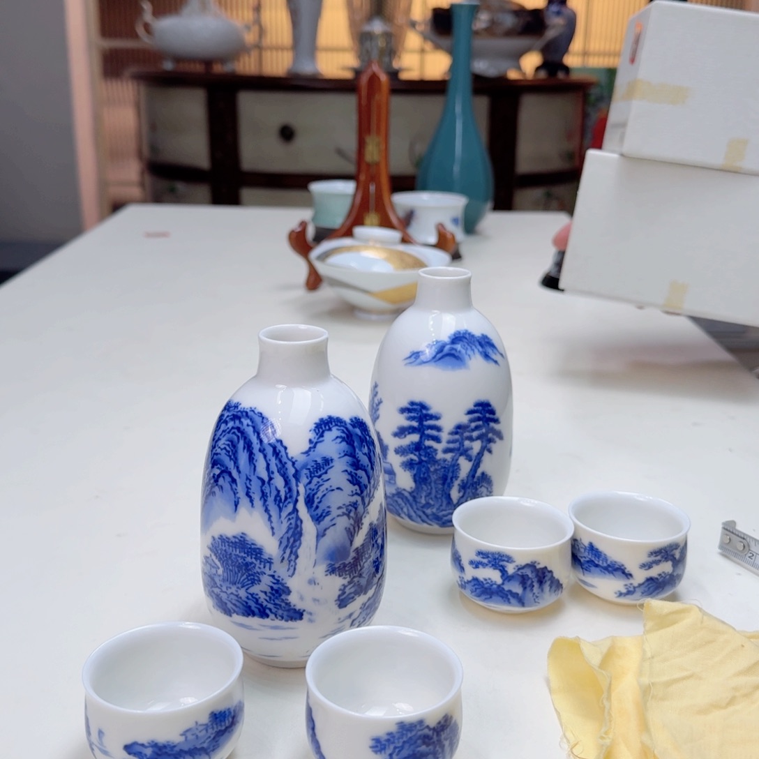 瓷片暖阳大叔瓷器