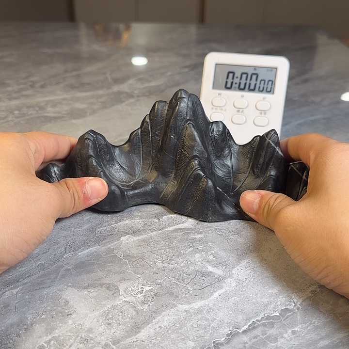石***清奇石茶宠鱼缸文房摆件 