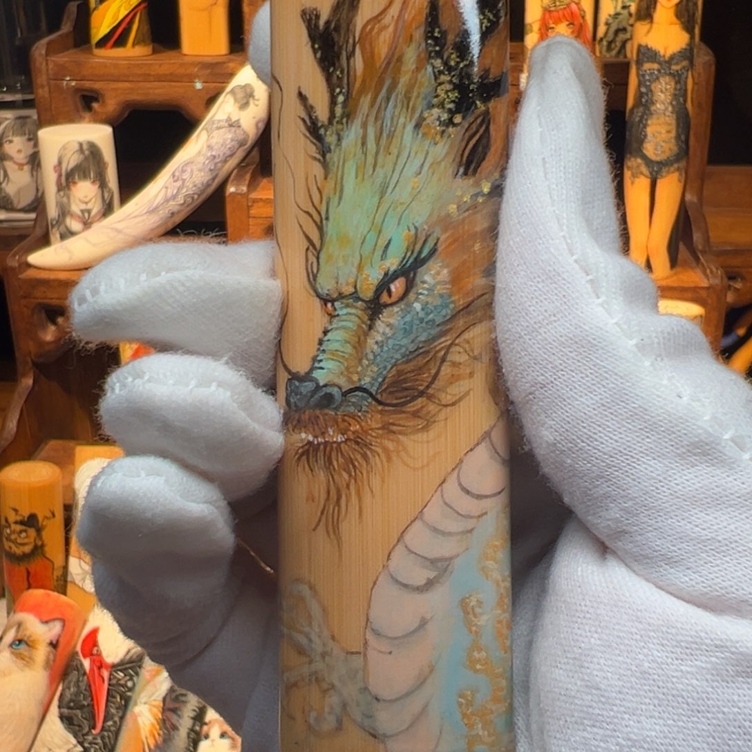 ?****?手工针刺松泉老师龙