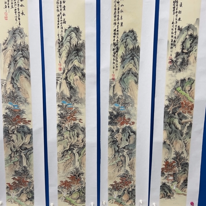 国画用****7手绘画作品和绘画