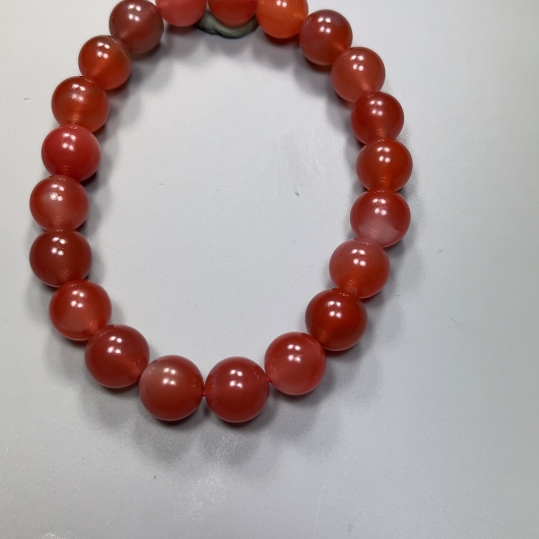 南红玛瑙单圈未镶嵌黑**肥