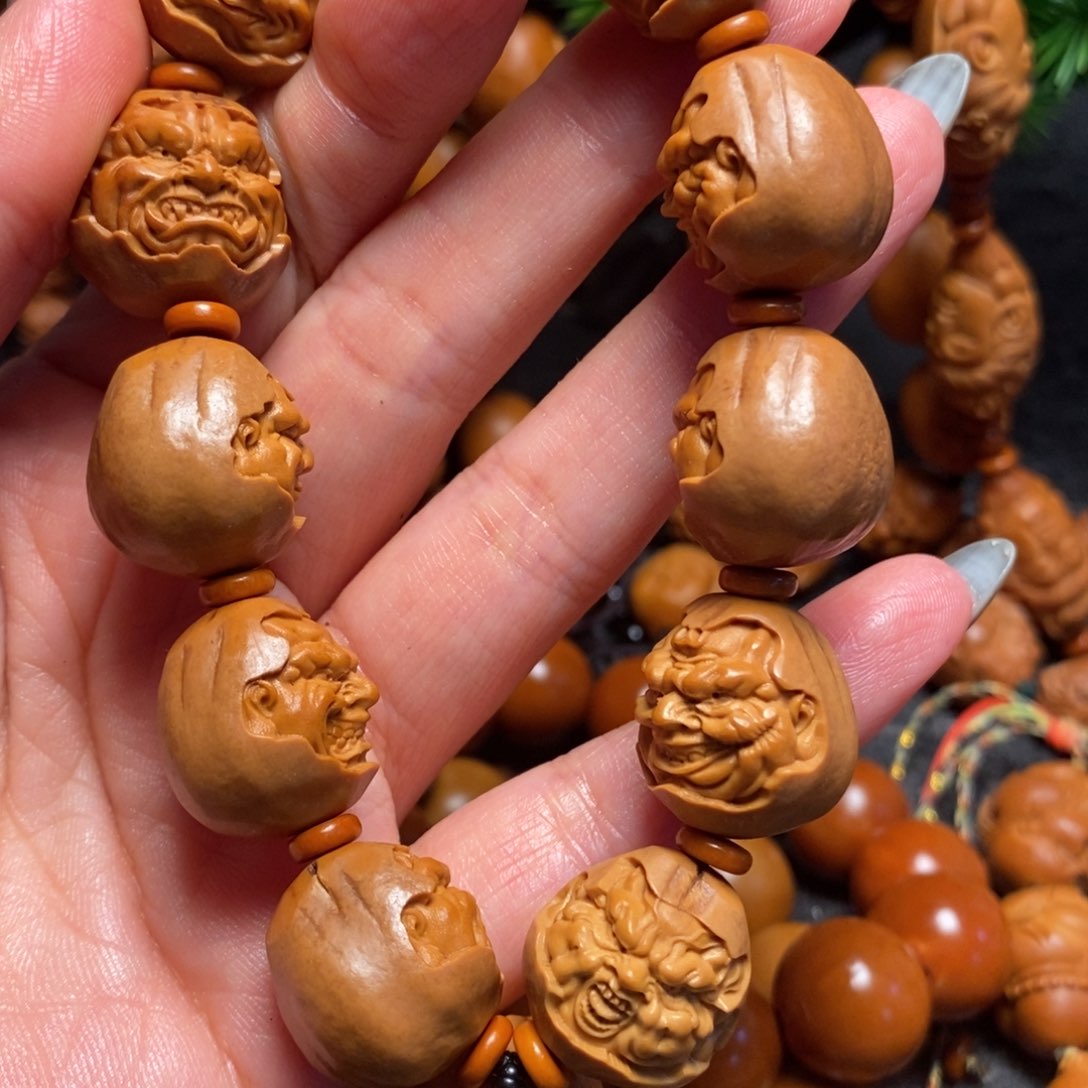 橄榄核手串/手链包衣恶僧