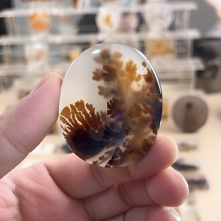 玛瑙/玉髓未镶嵌吊坠(不含链)