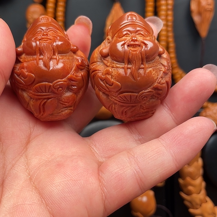 橄榄核手串/手链财神手球