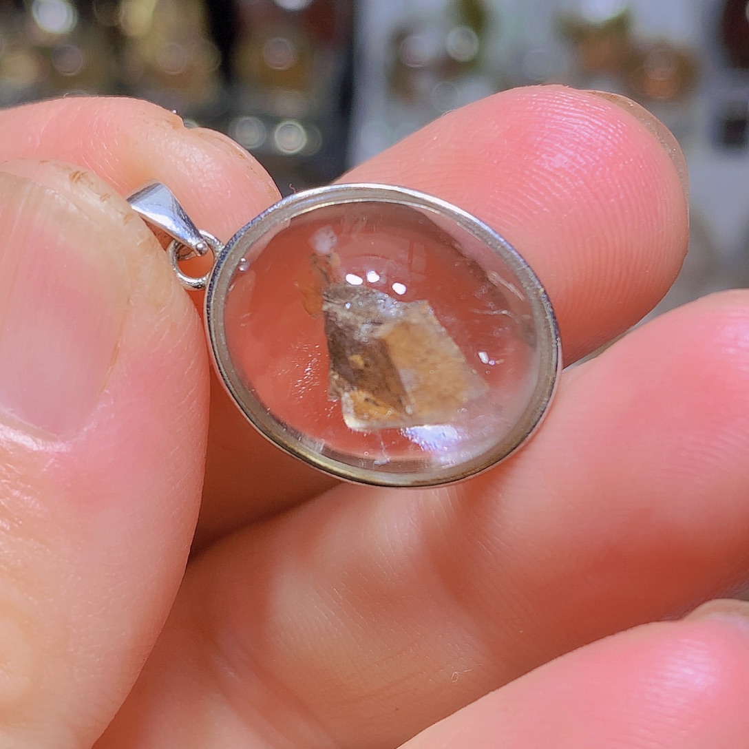 银S925镶嵌珠宝半成品水晶定制款