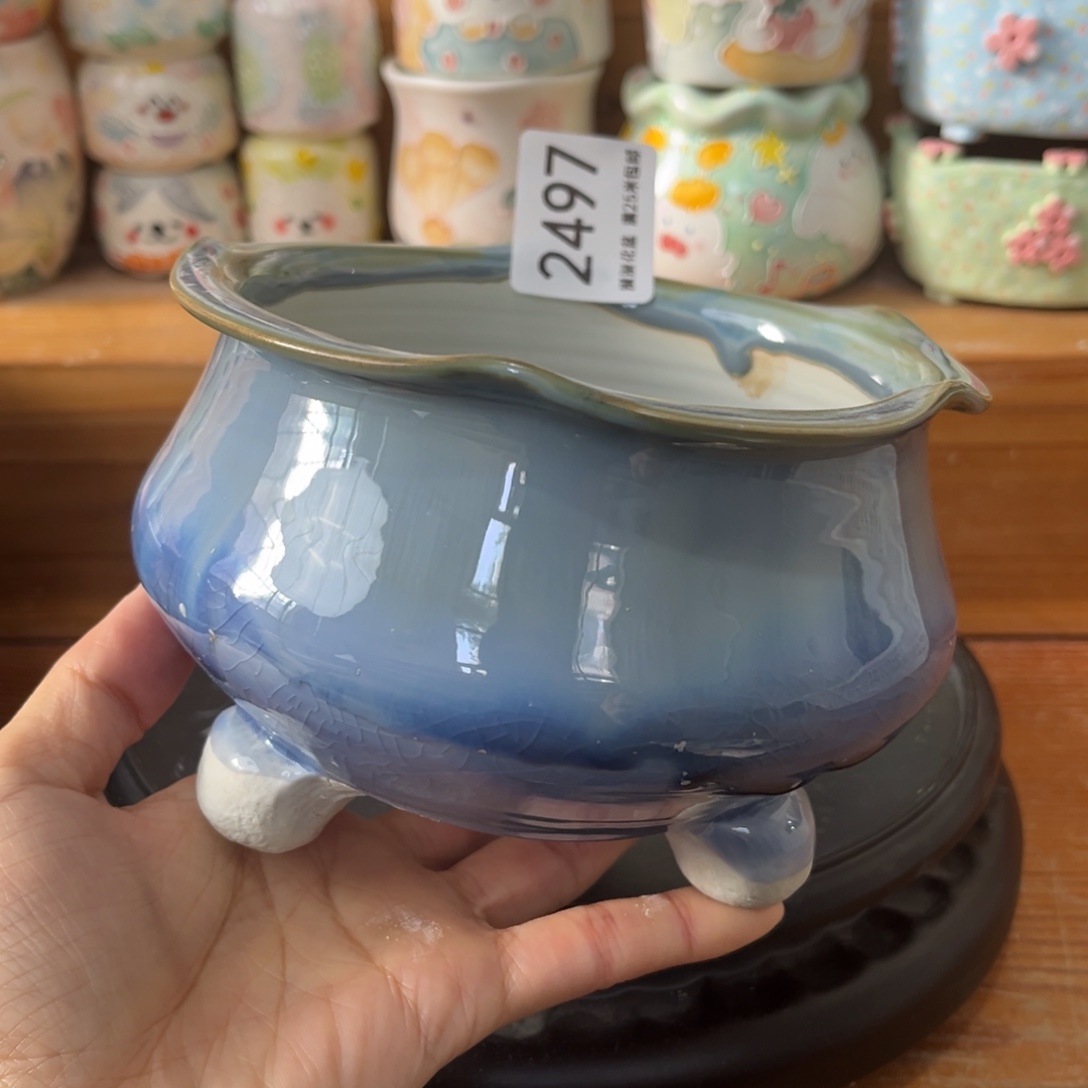 2497内口11景德镇手工制作瑕