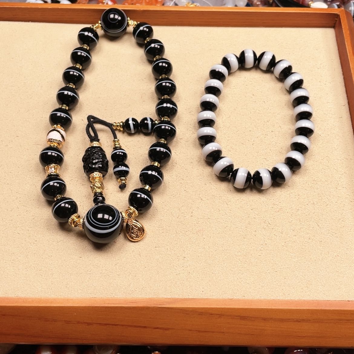 【闪购商品】玛瑙/玉髓合金珠宝半成品宝**¥