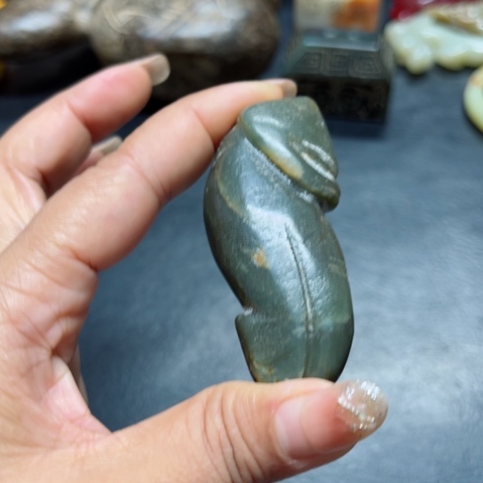 吊坠白玉菩提把件