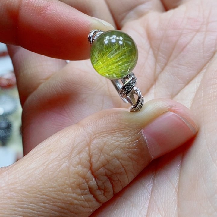 紫晶颈饰未镶嵌水晶