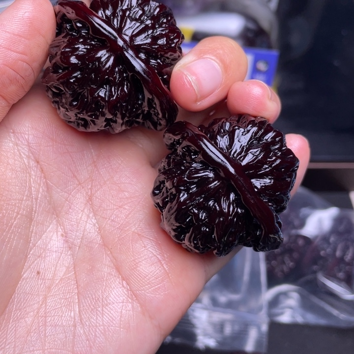 文玩核桃把件鱼*四座楼