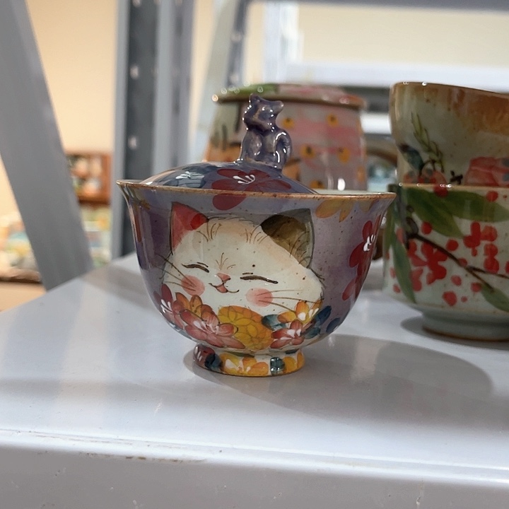 陶景德镇釉下手绘陶瓷 