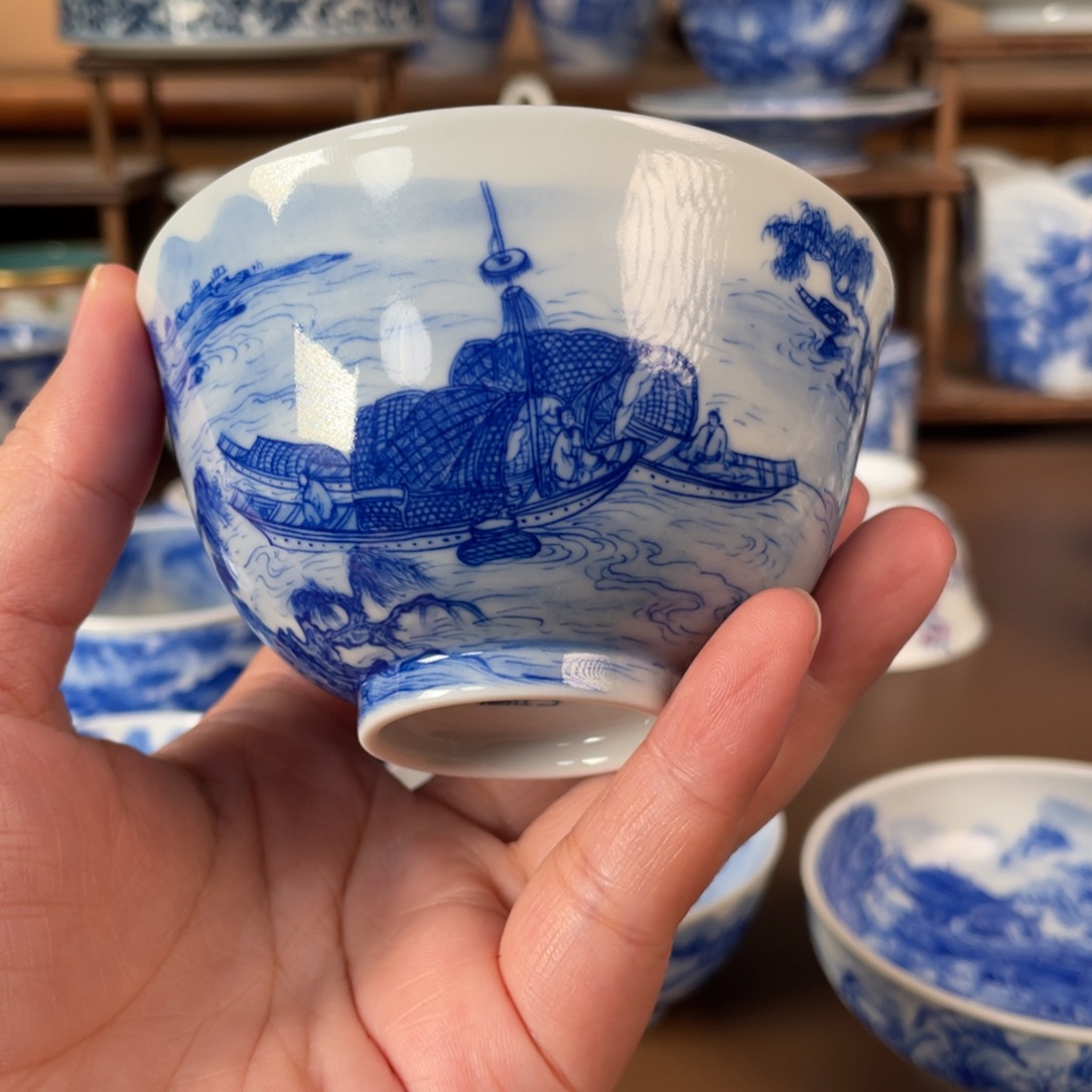 景德镇陶瓷手工手绘