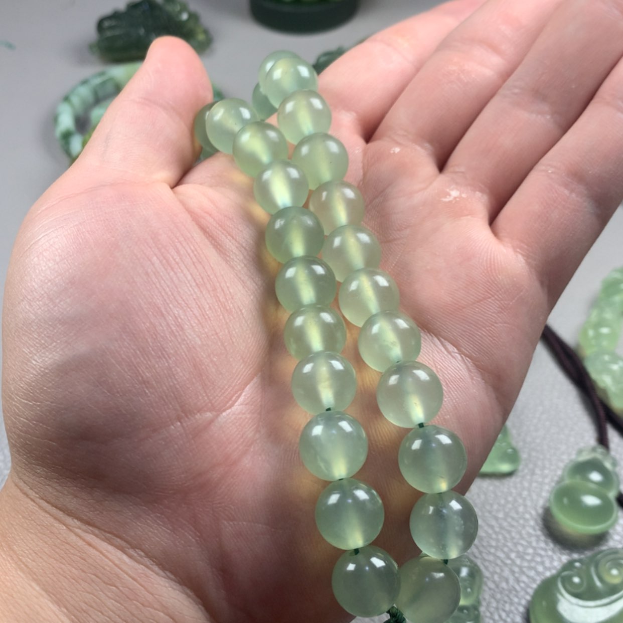 【闪购商品】蛇纹石玉未镶嵌岫玉