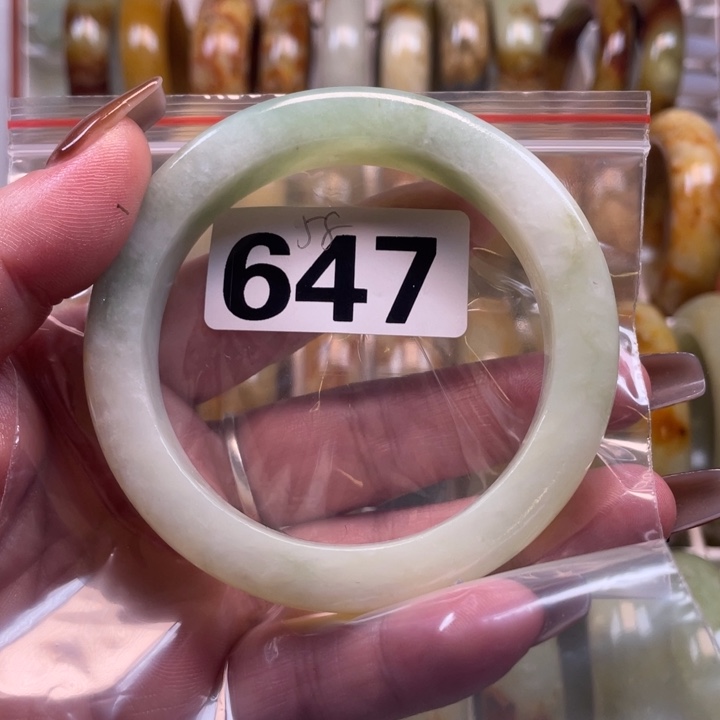 蛇纹石玉合金手镯