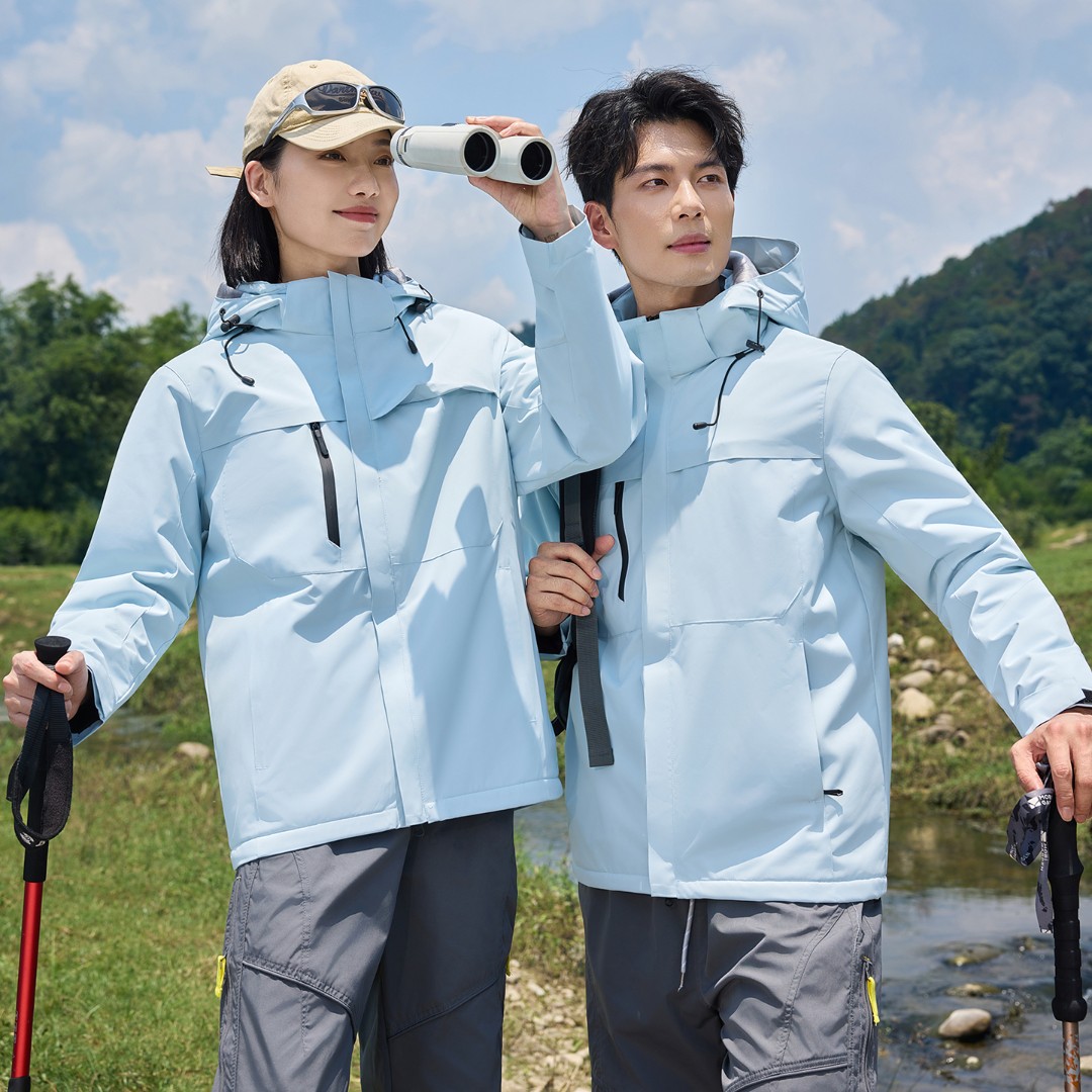 【探拓者】秋冬季男女户外冲锋衣保暖防风防水透气休闲加绒加厚外套