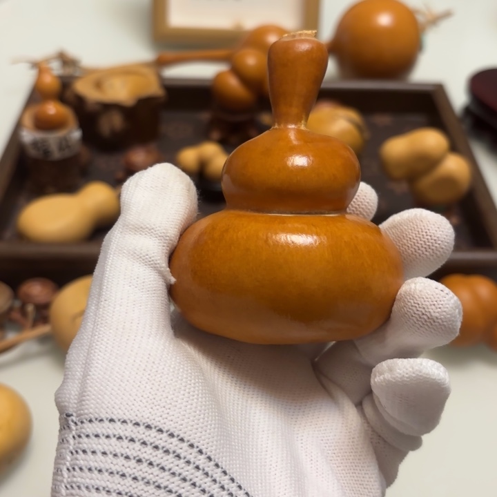 幸***0天然手捻老皮葫芦